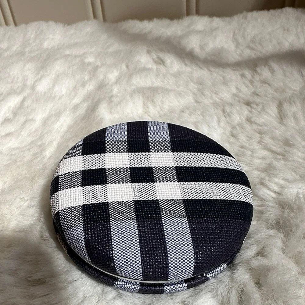 $500 Value Navy Polka Dot Mini Satchel - Picture 3 of 8